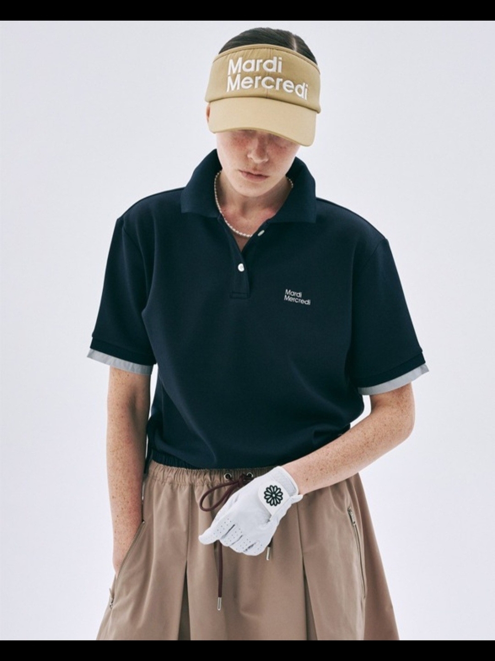 Mardi Mercredi Actif Polo Shirt Golf Shirt Golf Polo Mardi Shirt